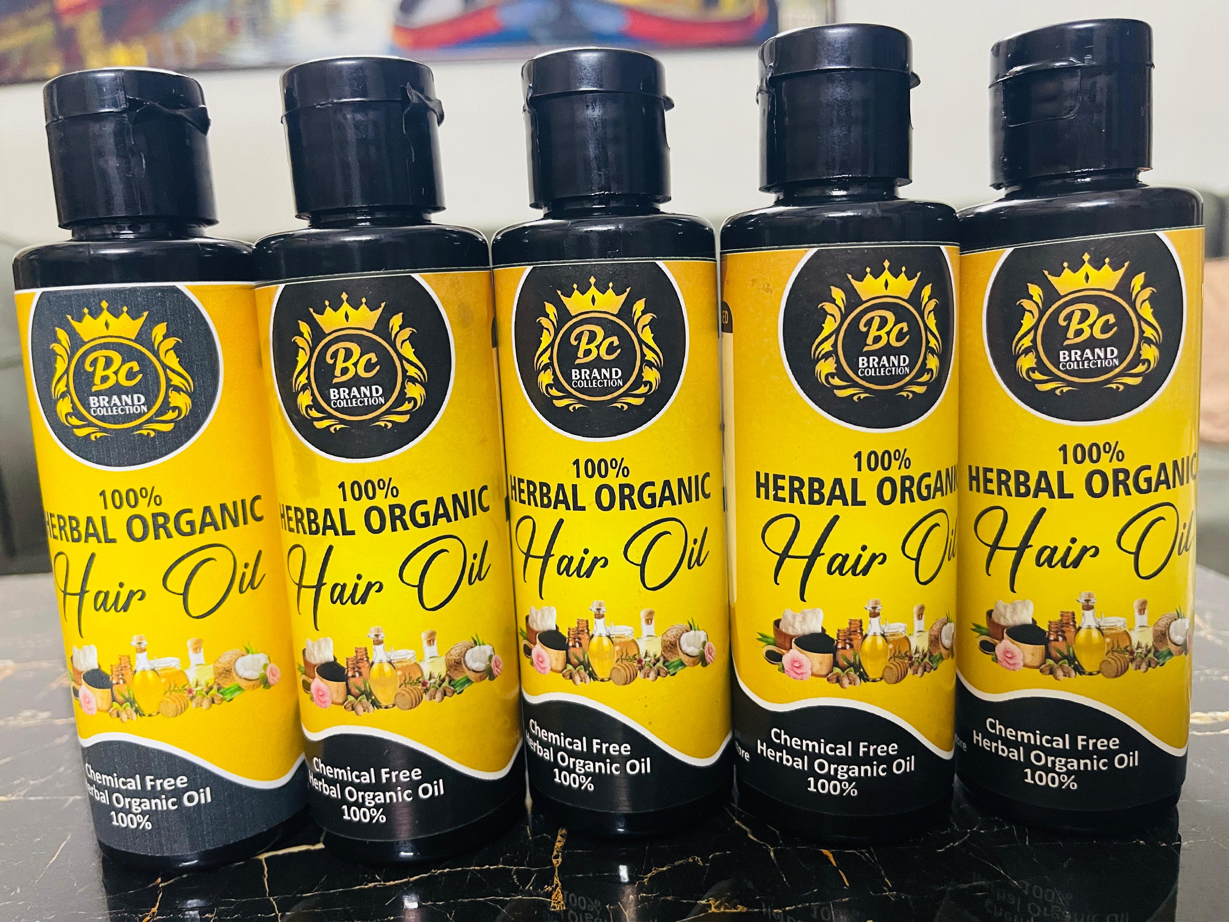 Organic Hair Oil (100% Herbal & Chemical Free)