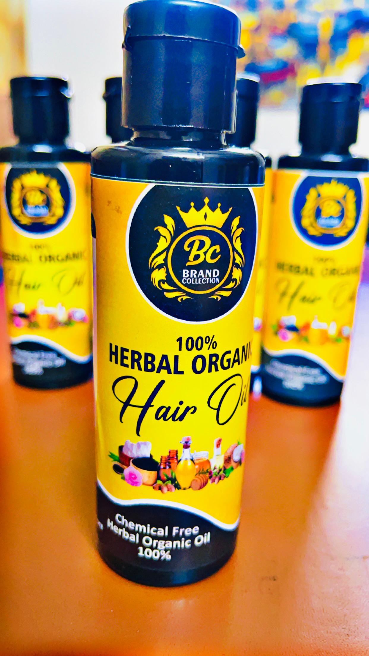 Organic Hair Oil (100% Herbal & Chemical Free)