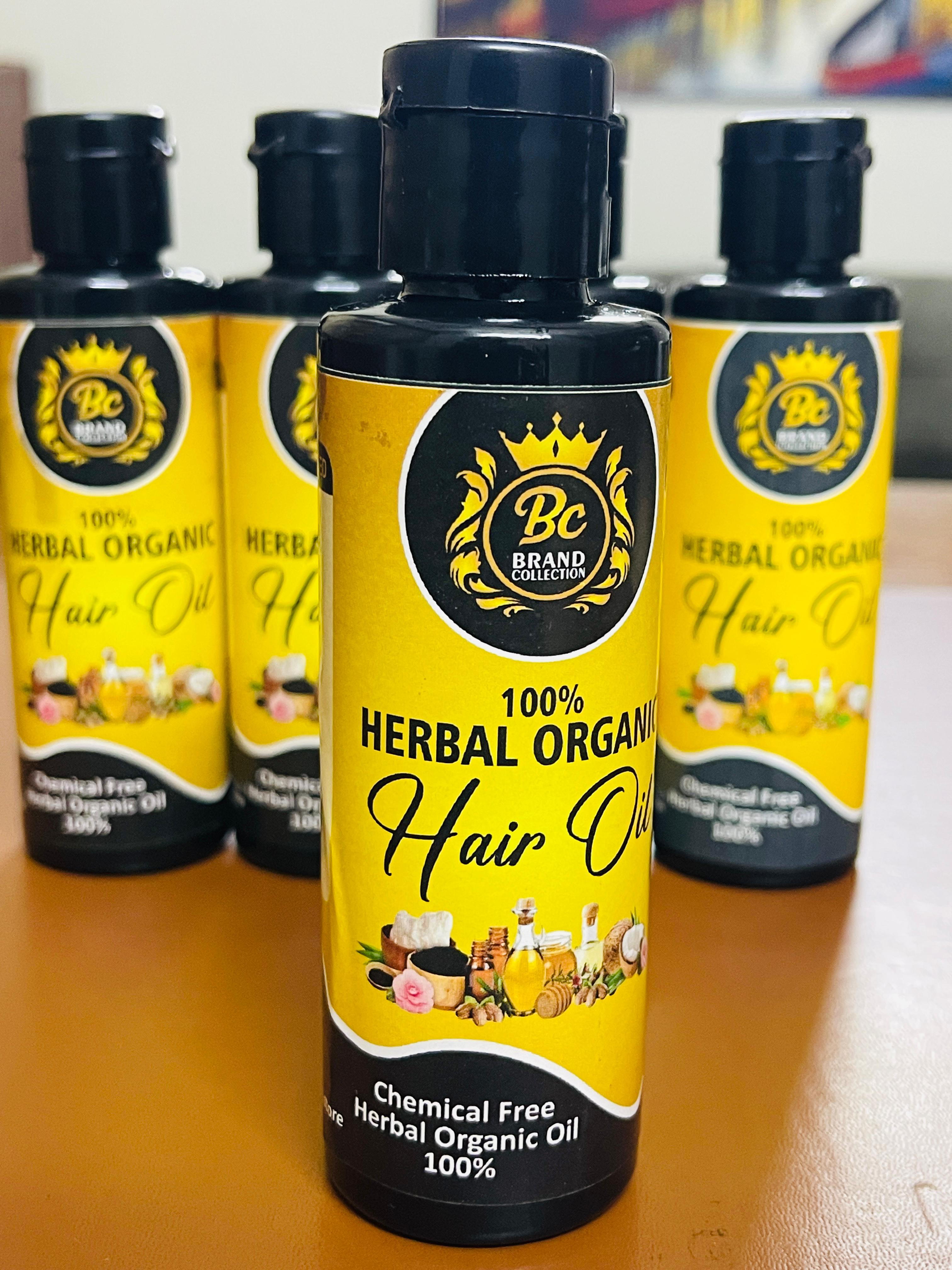 Organic Hair Oil (100% Herbal & Chemical Free)